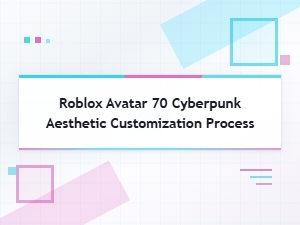 Crafting a 70s Cyberpunk Roblox Avatar